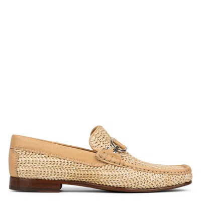 Donald Pliner Men Dacio Natural Raffia Casual In Brown