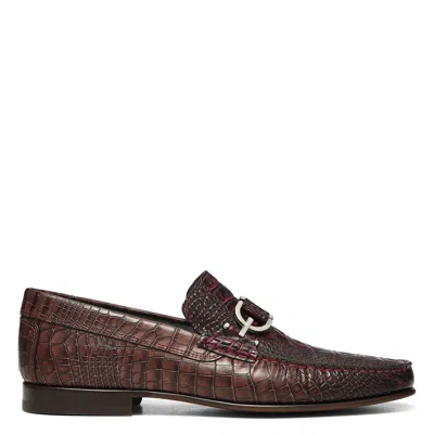 DONALD PLINER MEN DACIO OXBLOOD RED CASUAL