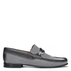 Donald Pliner Men Dacio Pewter/black Casual In Pewter/black