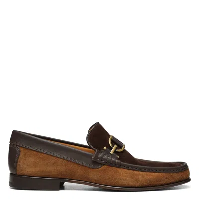 Donald Pliner Men Dacio Saddle Casual In Brown