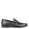 Donald Pliner Men Evanston Black Calf Leather Dress In Black Calf Leather