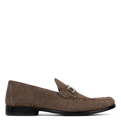 Donald Pliner Men Evanston Dark Taupe Suede Casual