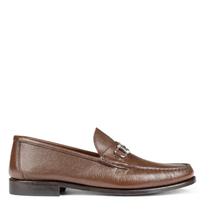 Donald Pliner Men Evanston Whiskey Pebbled Calf Dress In Black