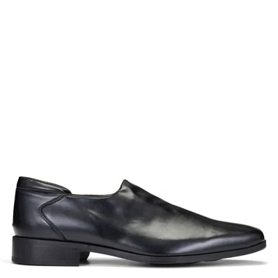 Donald Pliner Men Rex Black Stretch Nappa Dress