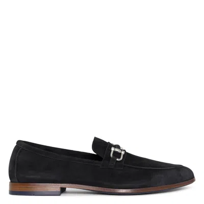 Donald Pliner Men Slade Black Suede Casual