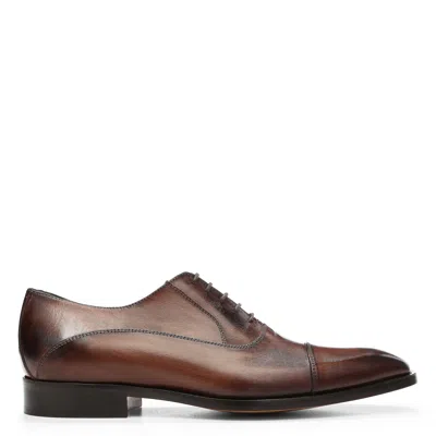 Donald Pliner Men Stefen Expresso Dress In Brown