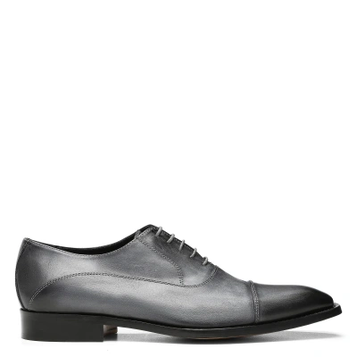 Donald Pliner Men Stefen Light Grey Dress In Black