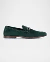 Donald Pliner Men Slade Emerald Green Suede Casual In Emerald Green