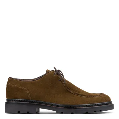 Donald Pliner Men Wylie Forest Green Casual In Brown
