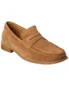 Donald Pliner Miles 2 Suede Loafer In Brown