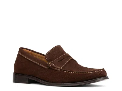 Donald Pliner Miles Loafer In Brown