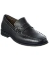 Donald Pliner Miles Soft Tumbled Leather Loafer In Black