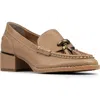 Donald Pliner Mirabel Tassel Loafer In Brown