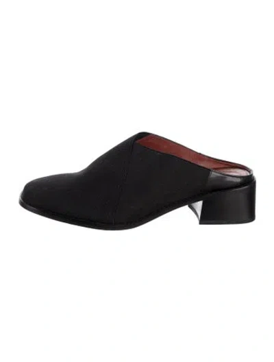 Pre-owned Donald Pliner Mules In Black