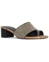 Donald Pliner Naia Embossed Slide Sandal