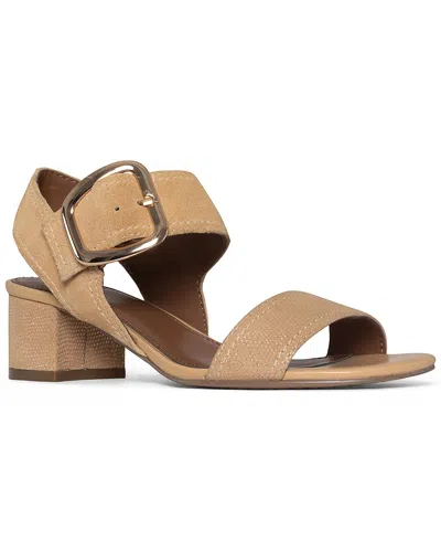 Donald Pliner Neve Leather Sandal In Camel