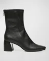 DONALD PLINER NEWTON LEATHER ANKLE BOOTIES