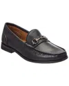 Donald Pliner Nickolas Leather Loafer In Black