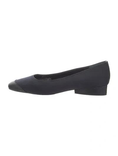 Pre-owned Donald Pliner Nylon Pumps In Black