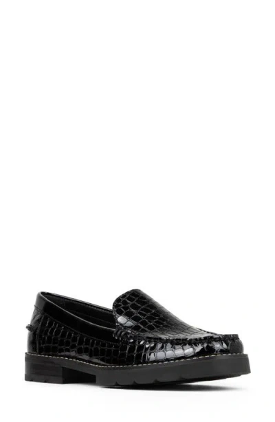 Donald Pliner Ombree Loafer In Black