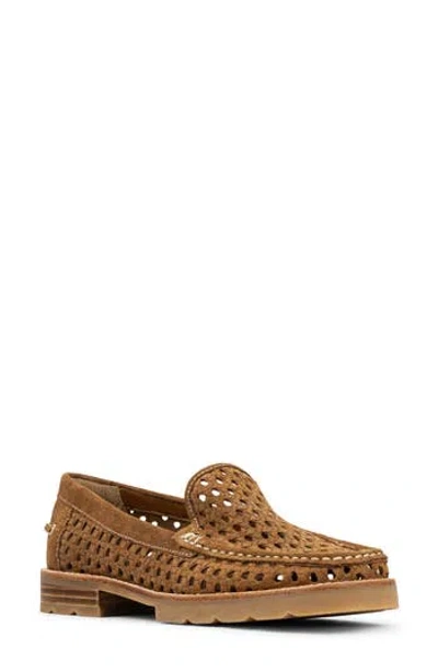 Donald Pliner Ombree Loafer In Brown