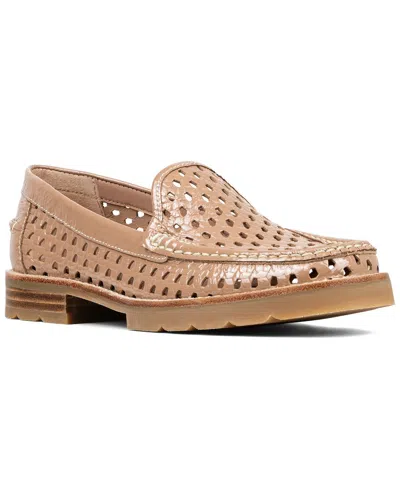 Donald Pliner Ombresp Leather Loafer In Brown