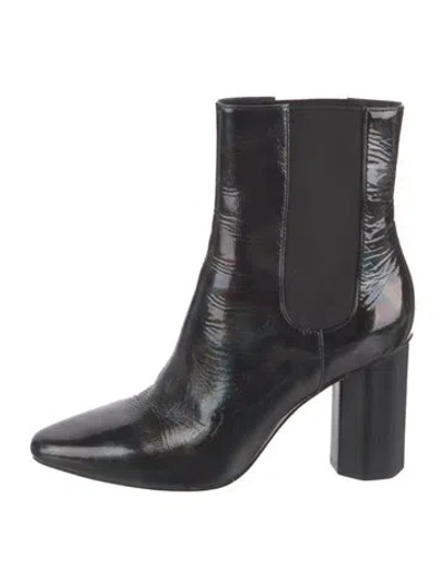 Pre-owned Donald Pliner Patent Leather Boots In Multi