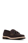 Donald Pliner Patent Loafer In Brown