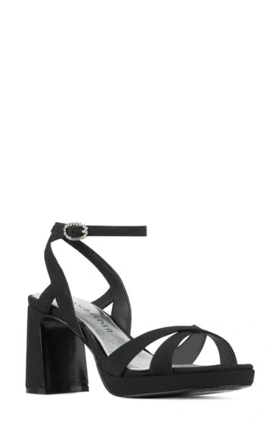 Donald Pliner Pheebee Platform Sandal In Black