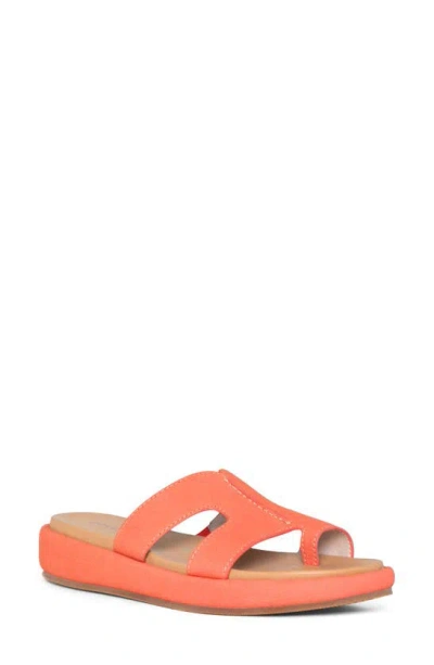 Donald Pliner Platform Sandal In Orange