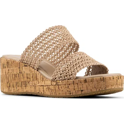 Donald Pliner Platform Wedge Sandal In Multi