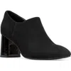 Donald Pliner Pleeze Block Heel Bootie In Black