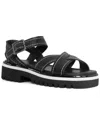 Donald Pliner Pyper Leather Sandal In Black