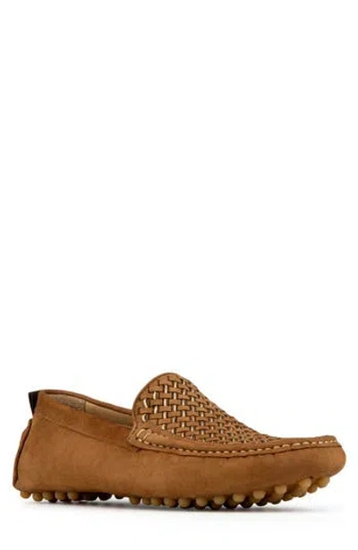 Donald Pliner Rafferty Driver Loafer In Brown