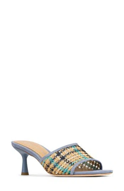 Donald Pliner Raffia Slide Sandal In Multi