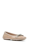 Donald Pliner Raya Driver Ballet Flat In Sand