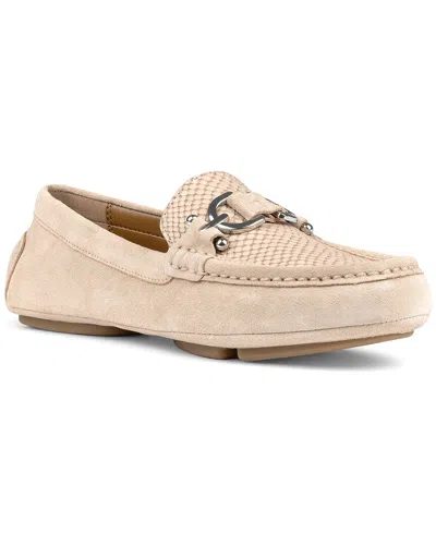 Donald Pliner Rayna Suede Loafer In Sand