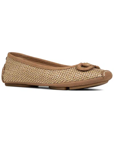 Donald Pliner Reanna Jute Ballerina In Brown