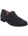 Donald Pliner Moc Toe Driver In Blue