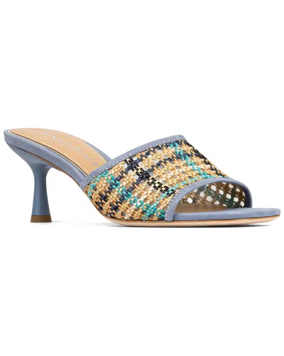 Donald Pliner Rikki Raffia Slide In Neutral