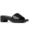 Donald Pliner Rodeo Leather Sandal In Black