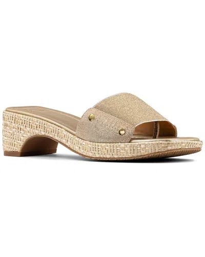 Donald Pliner Rodeo Leather Sandal In Yellow