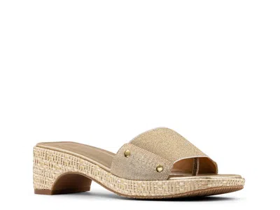 Donald Pliner Rodeo Platform Sandal In Brown