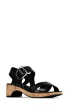 Donald Pliner Rolli Platform Sandal In Black
