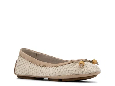 Donald Pliner Rositaln Ballet Flat In Brown