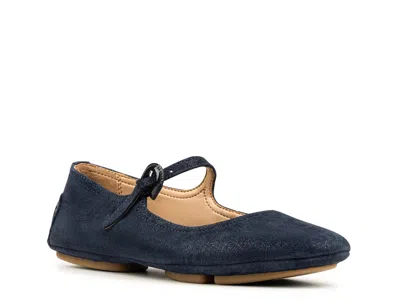 Donald Pliner Rumma Mary Jane Flat In Blue