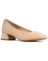 Donald Pliner Rya Leather Loafer Mule In Neutral