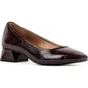 Donald Pliner Rya Pump In Bordeaux Leather