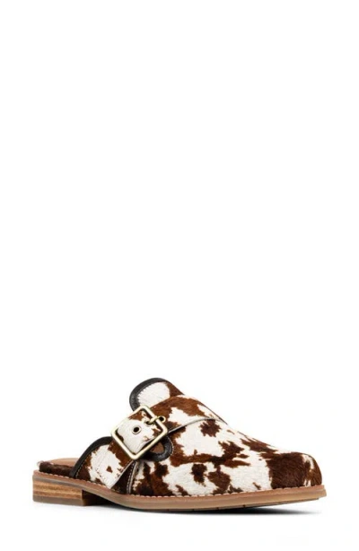 Donald Pliner Sabel Genuine Calf Hair Buckle Mule
