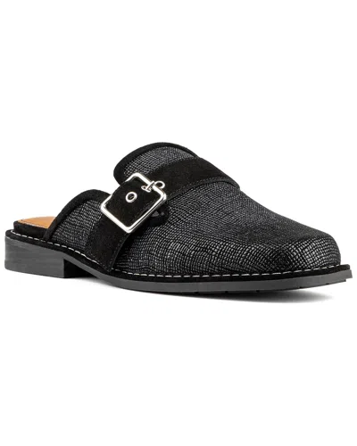 Donald Pliner Sabel Leather Mule In Black